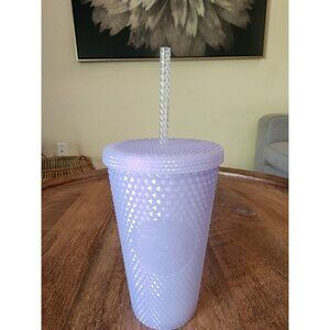 2021 Starbucks Holiday Iridescent Icy Lilac Cold Cup Tumbler | 16oz